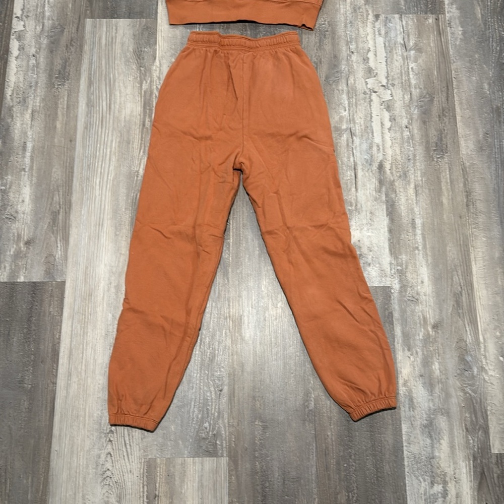 Stori Orange Women’s Joggers and Zip Up Sweatshirt Track Suit - Picture 8 of 12